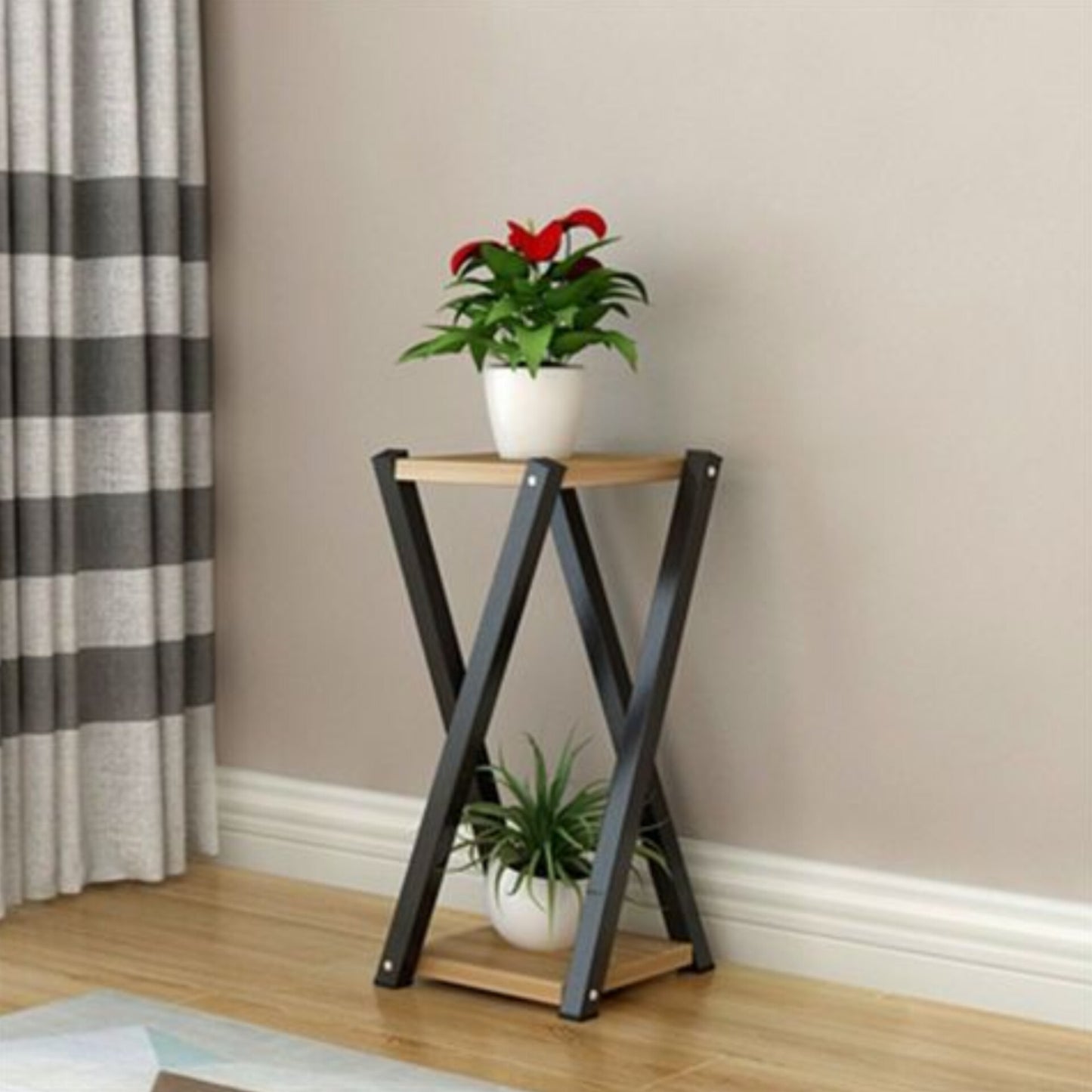 Wooden Flower Stand Gha