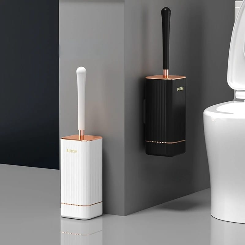 Toilet brush & holder set