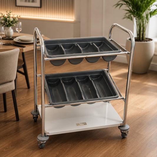 Stainless Steel Service Trolley HMBA500