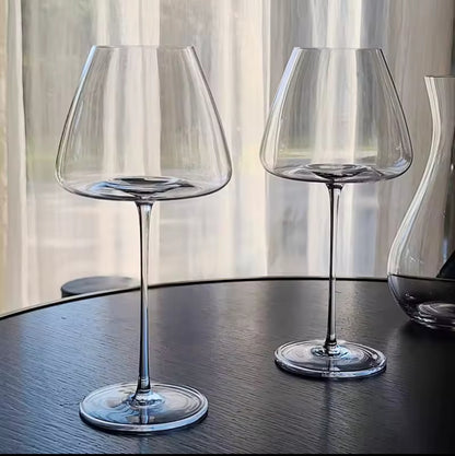 6Pc Large wine glasses goblets