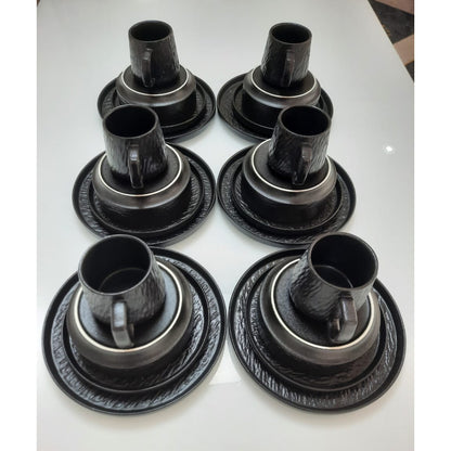 Textured Ceramic Dinnerware Set