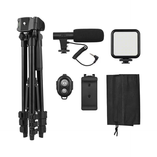 Vlog kit with tripod