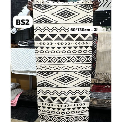 Boho Area Rug With Tassels 60x130cm