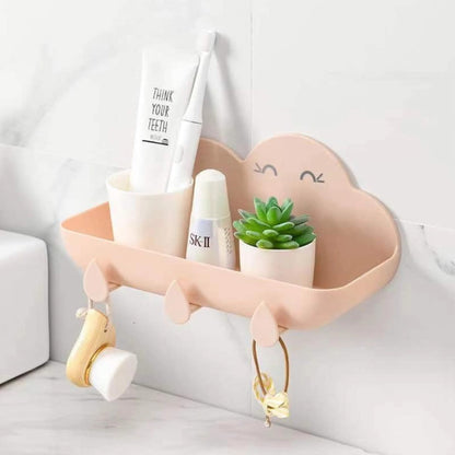 Cloud bathroom organizer set