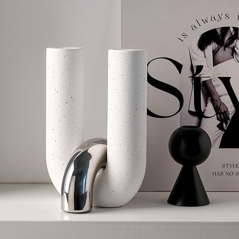 Creative U Shaped ceramic decor piece