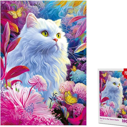 1000Pcs Cat In The Secret Realm Jigsaw Puzzle