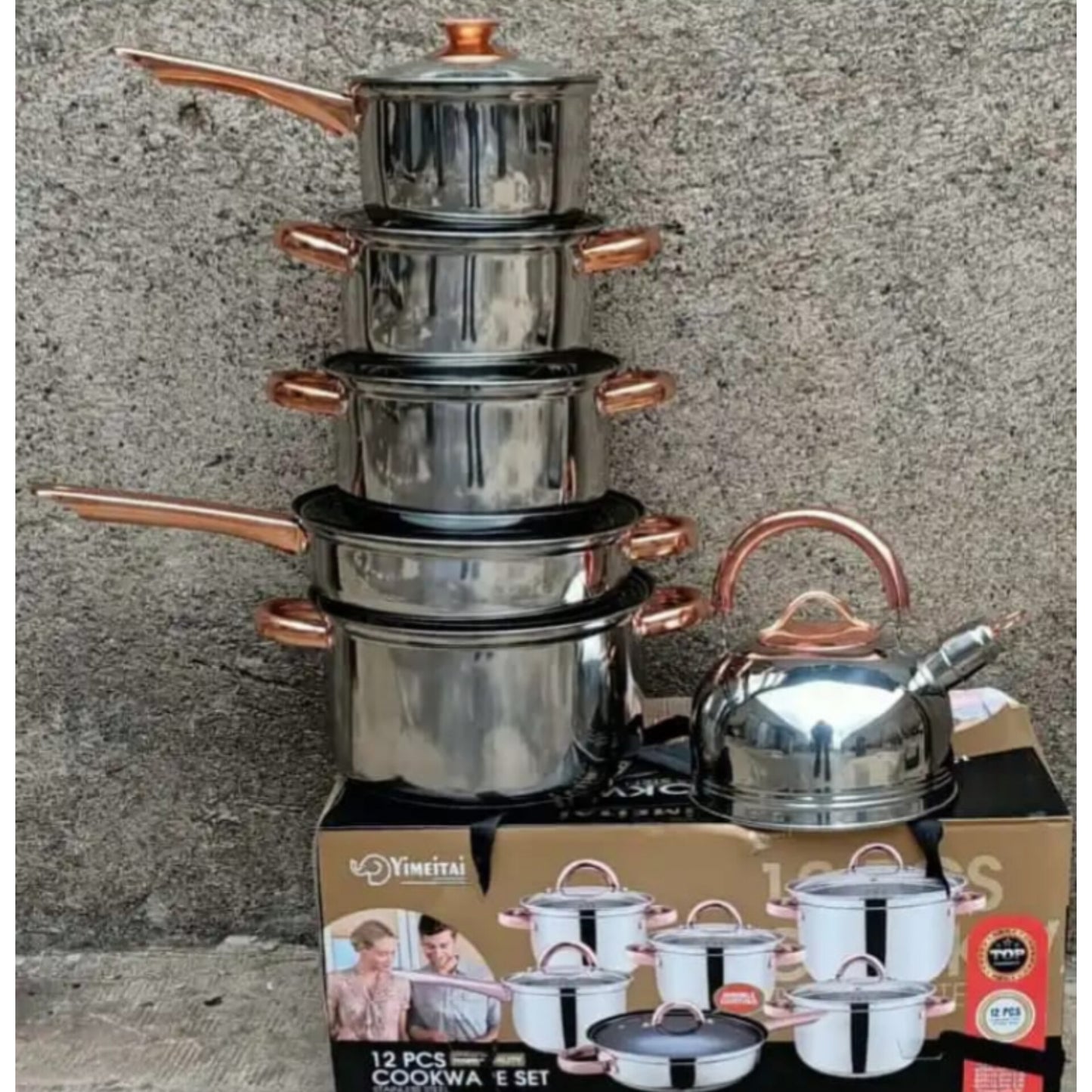12pc Cookware set
