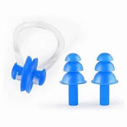 Kids 4 Piece Swimming Cap, Goggles and Accessory Set