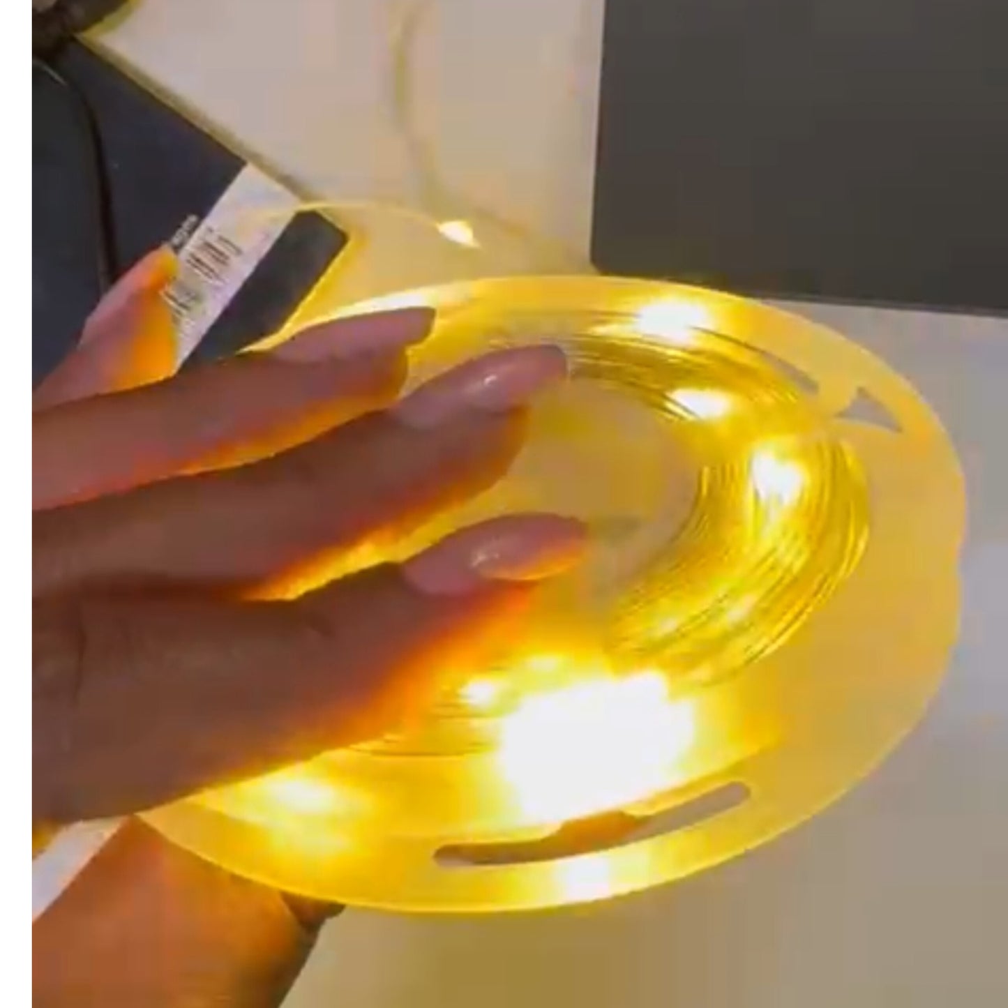 Christmas fairy lights with music