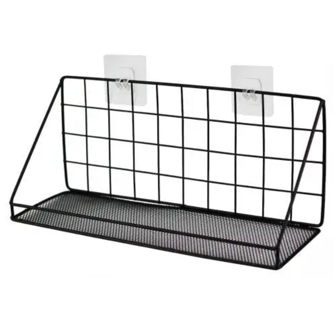 Wall mounted storage basket