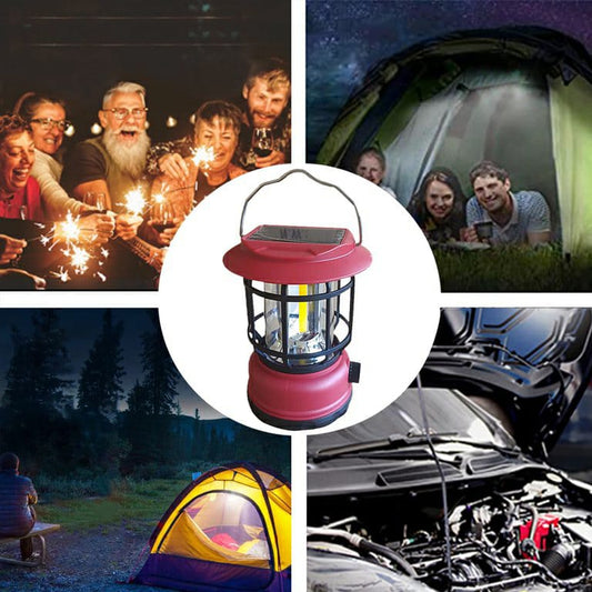 Solar camping light