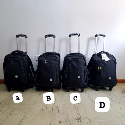 Trolley school bag backpack