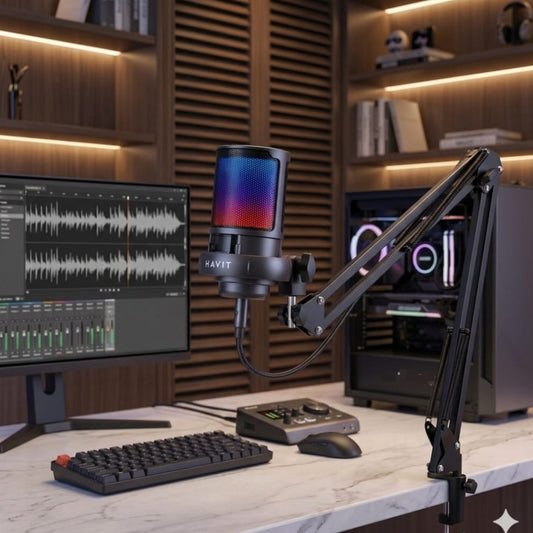 Gamenote GK50 Pro Recording Live Microphone