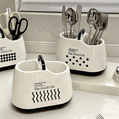 Ceramic Cutlery Holder