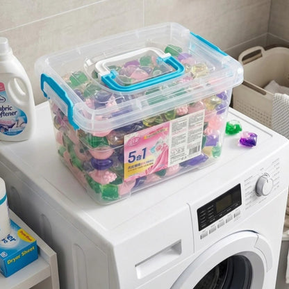 5-in-1 Laundry Pods and Laundry Beads Combo Set