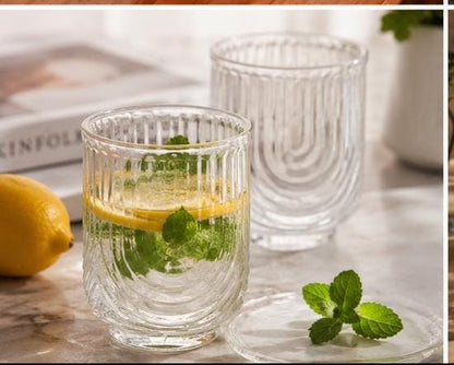 6Pc Borosilicate Juice Glasses