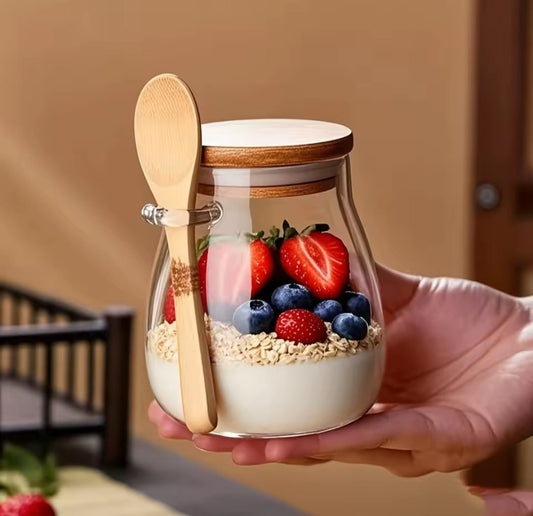 1000ml Glass Cereal Storage Canister