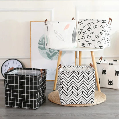 Laundry cotton basket