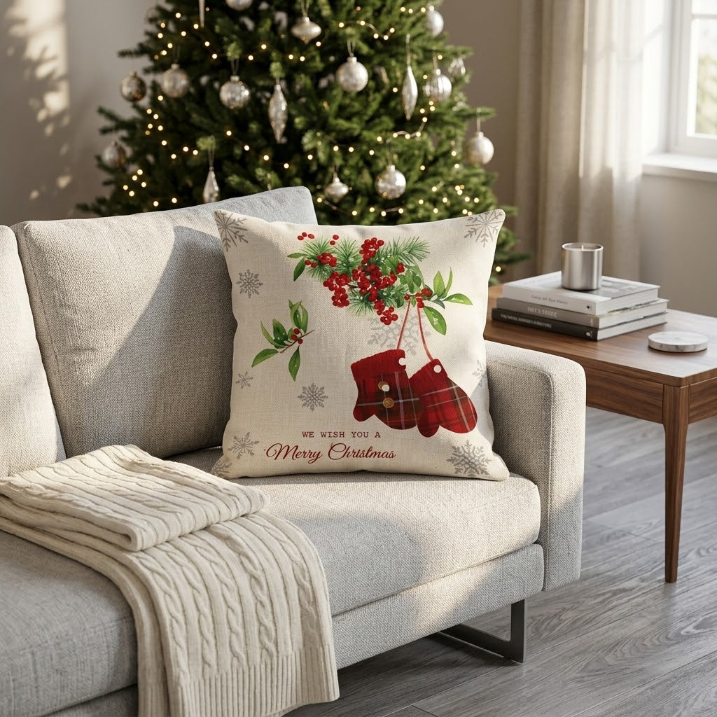 Decorative Christmas throw pillow cases covers