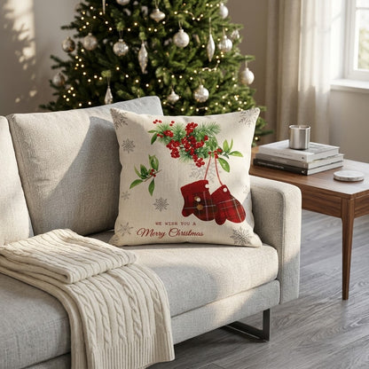 Decorative Christmas throw pillow cases covers