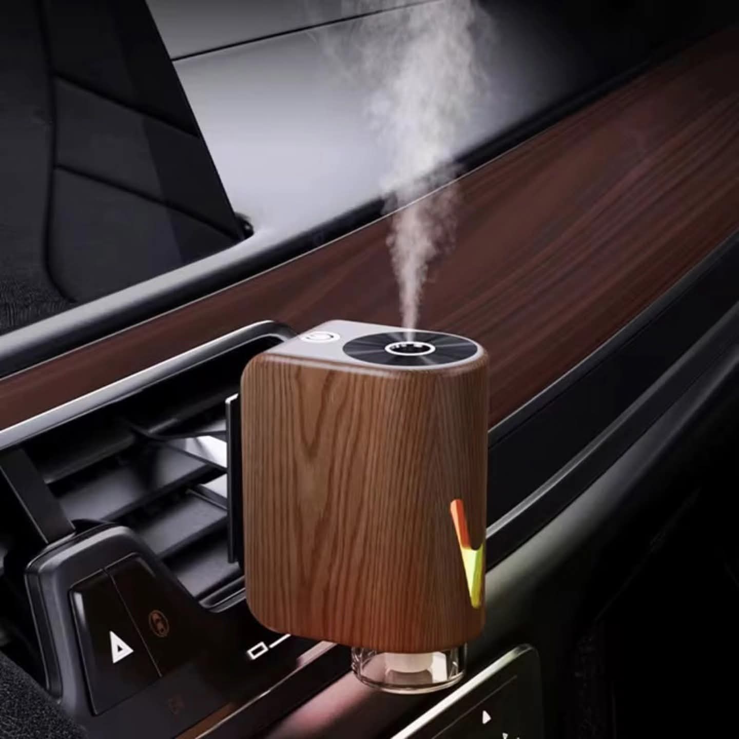 Magnetic Car Diffuser with Lighting Gha