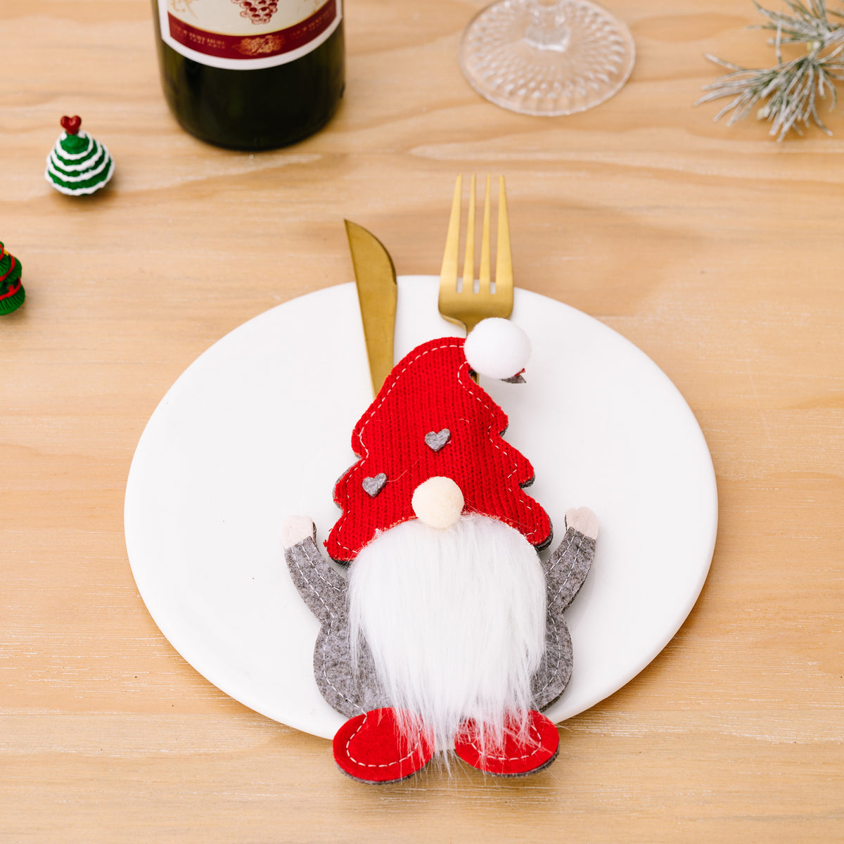 Christmas  Cutlery Holders Set