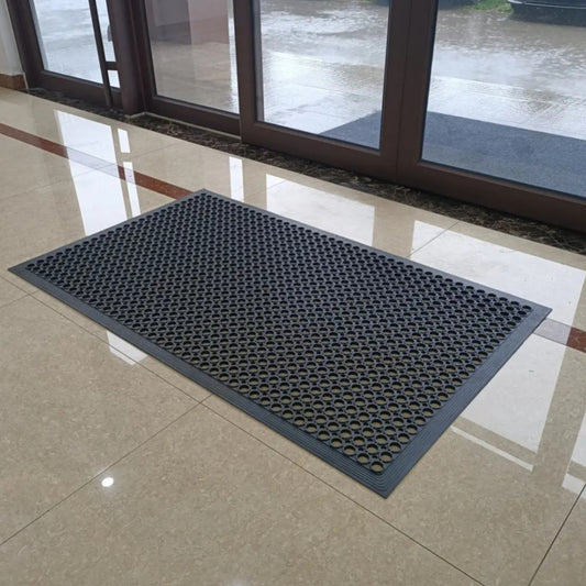 Extra Large Commercial Grade Outdoor Rubber Entrance Mat