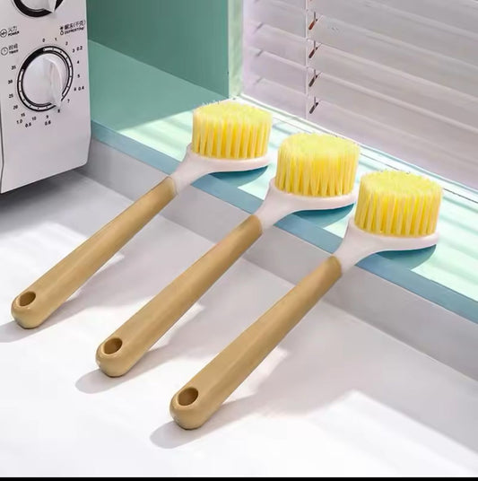 Bamboo handle multipurpose brush