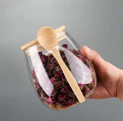 1000ml Glass Cereal Storage Canister