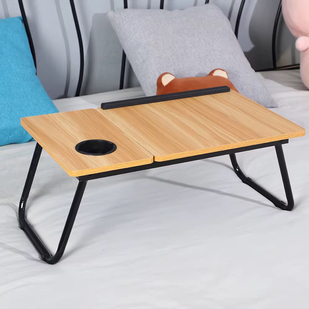 Adjustable Tilting Laptop Folding Table Stand Desk Bed Table