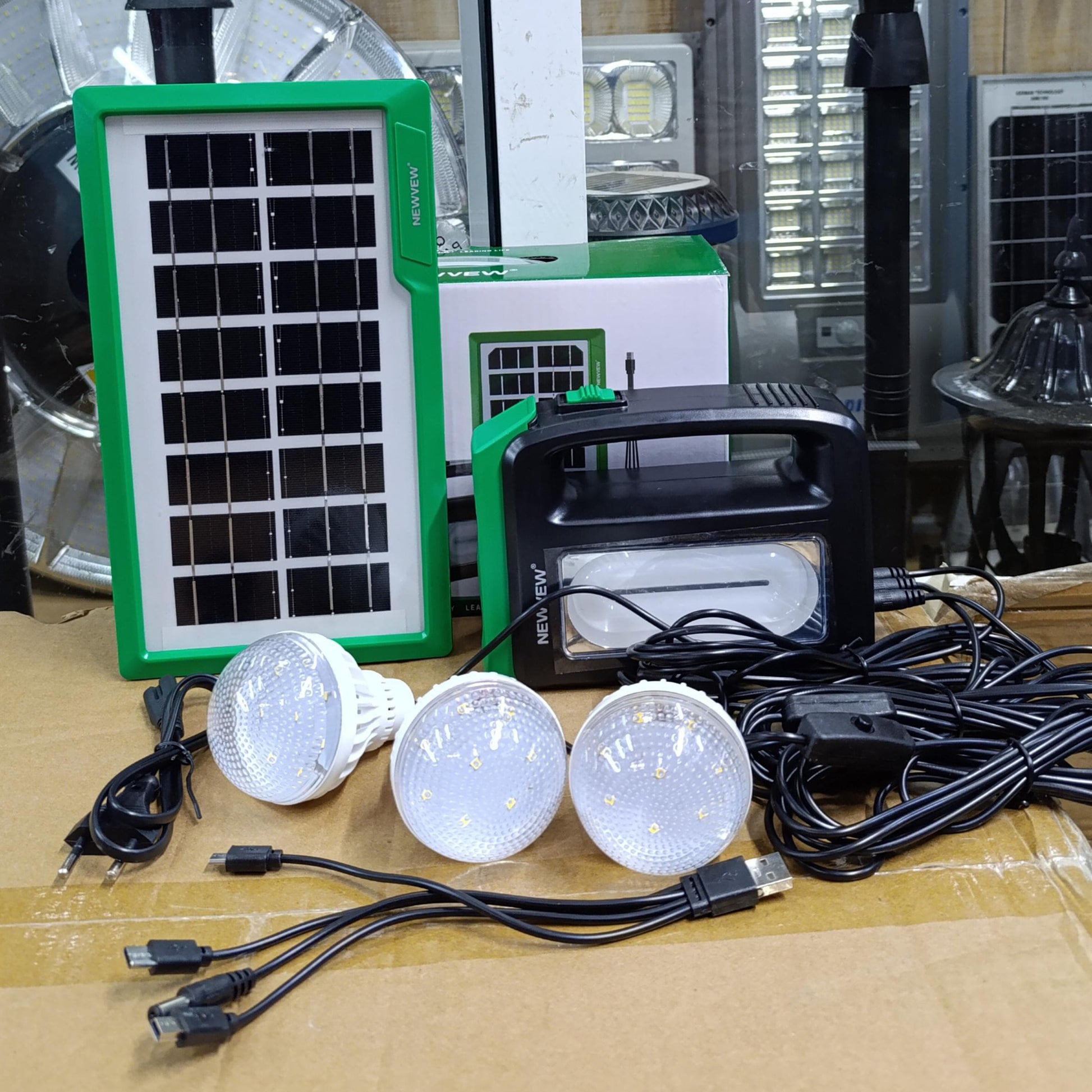 Newvew NV-T203 Solar Lighting System
