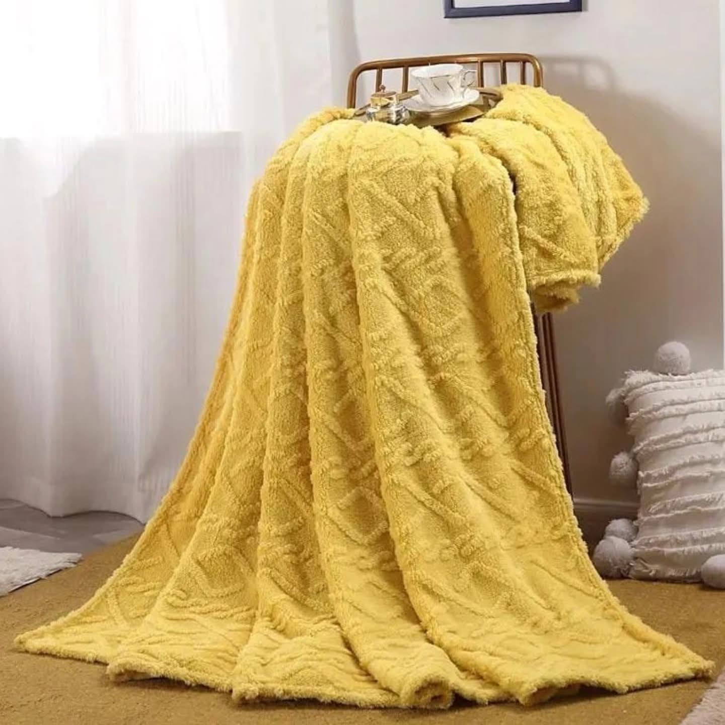 Monolayer winter throw blanket/, fleece blankets