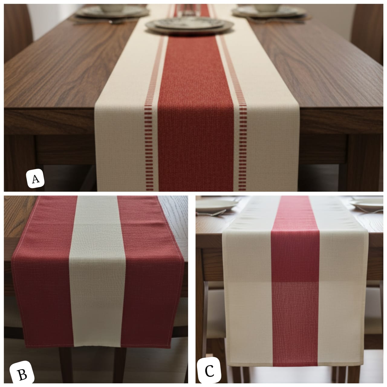 275cm Christmas table runner