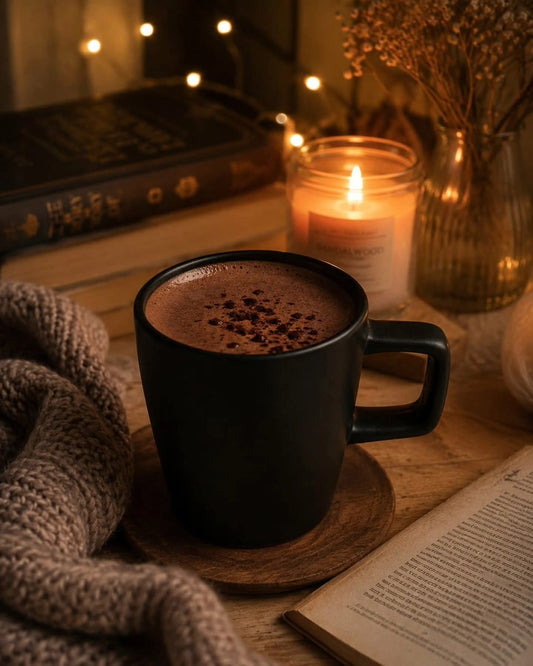 6Pcs Black Coffee Mugs