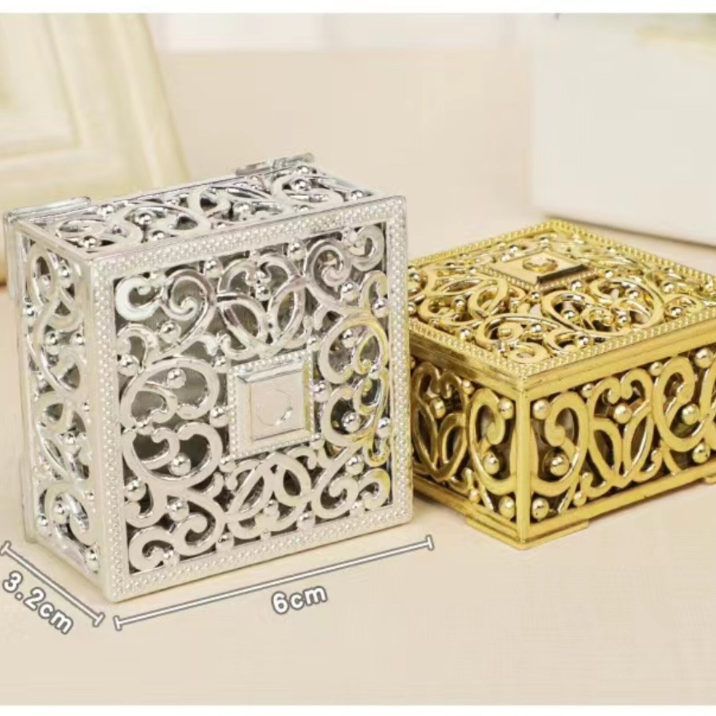 Jewelry candy storage box