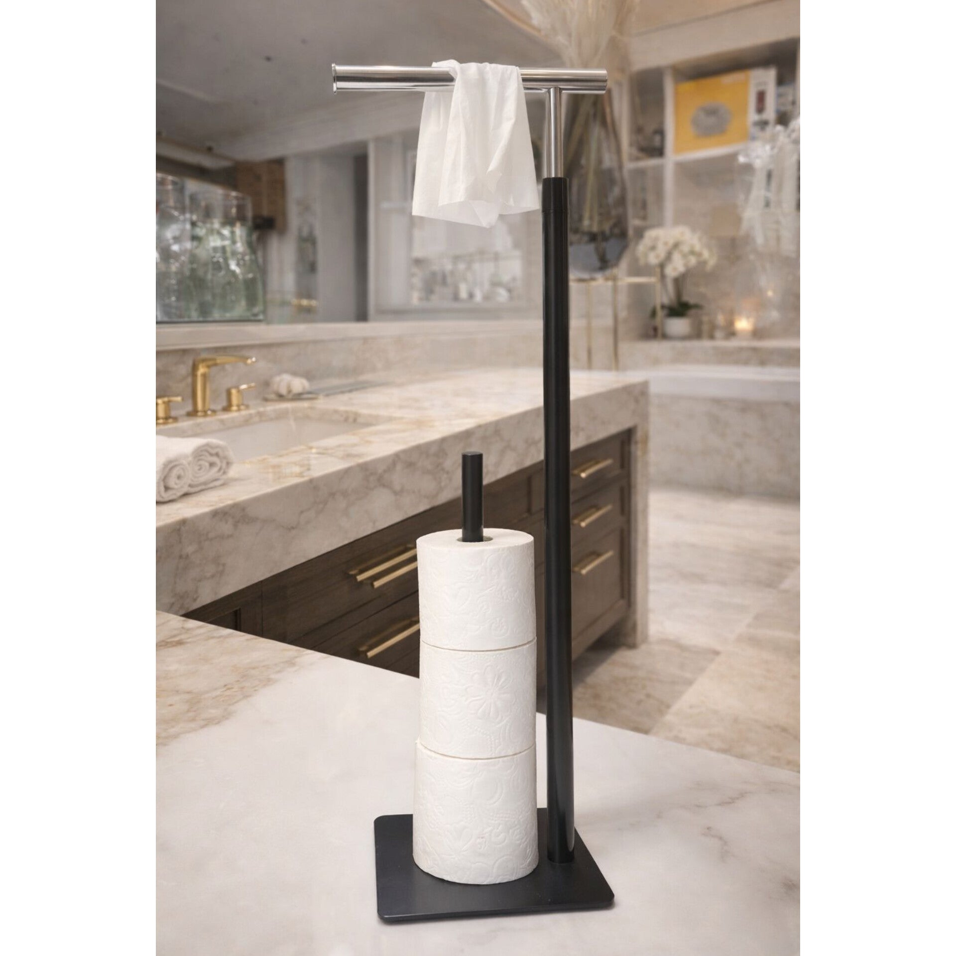 Toilet tissue Holder stand 