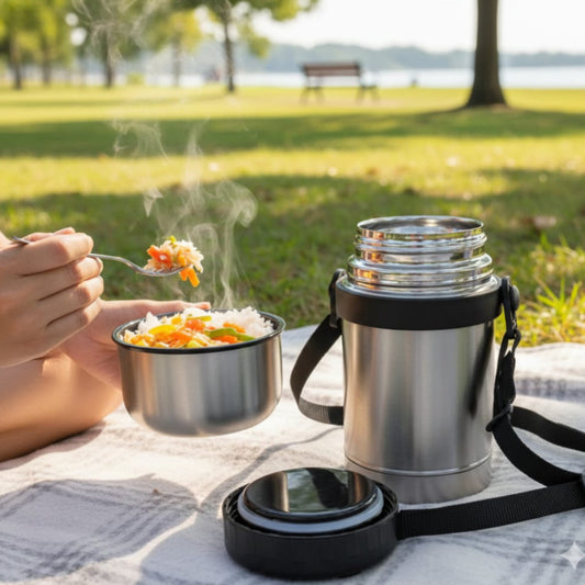 1L Stainless Steel Food Flask