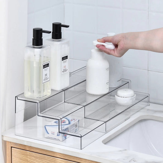 Acrylic cosmetic perfume rack 