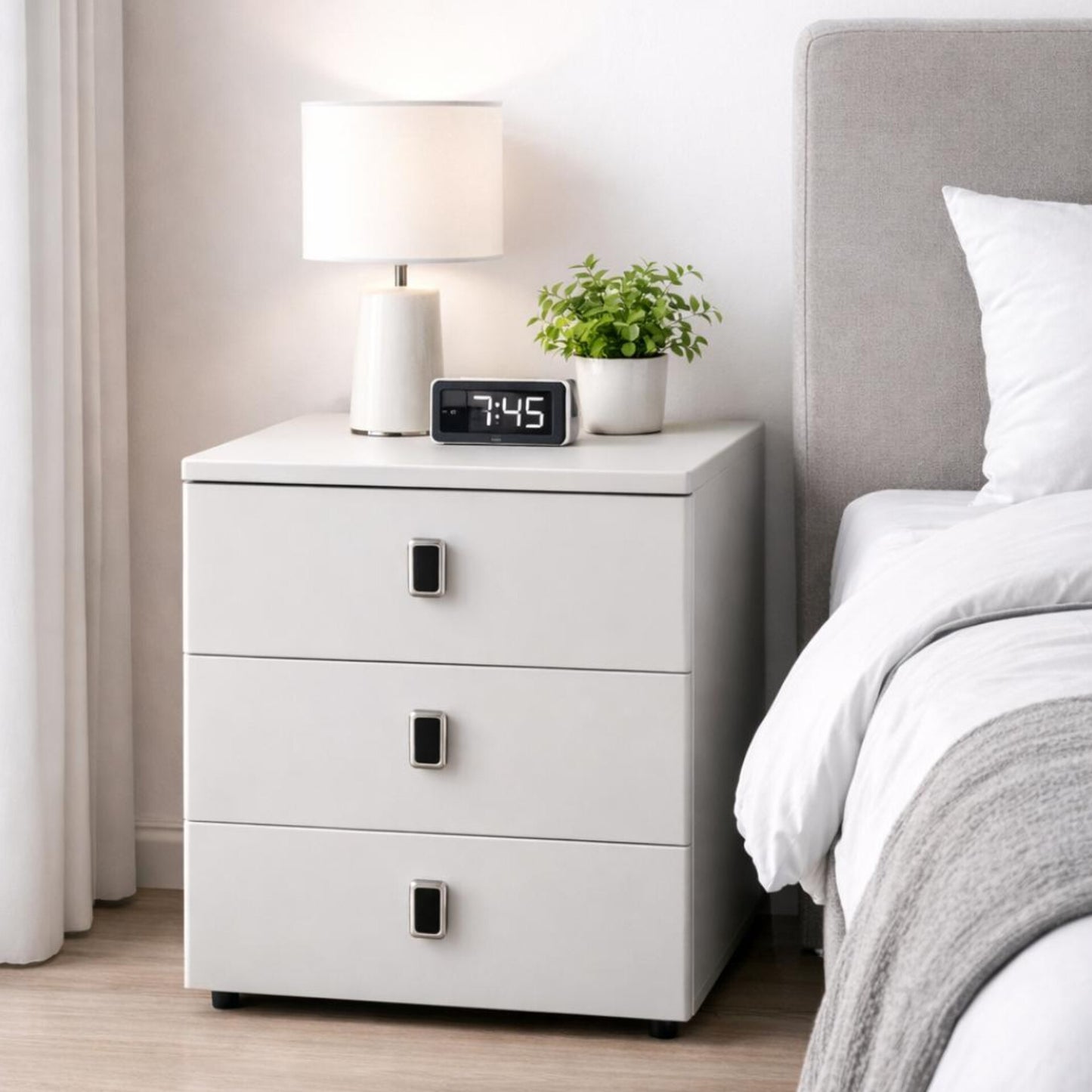 Nightstand Wooden Bedside Table