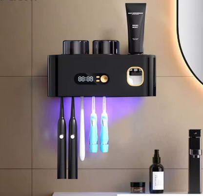 5 Slot Toothbrush Sterilizer and Organizer Holder