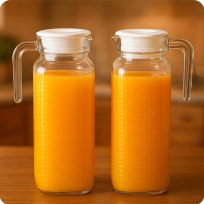 1.2 L Glass jug pitcher