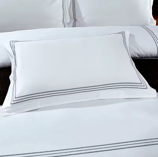 Pair of cotton pillow cases