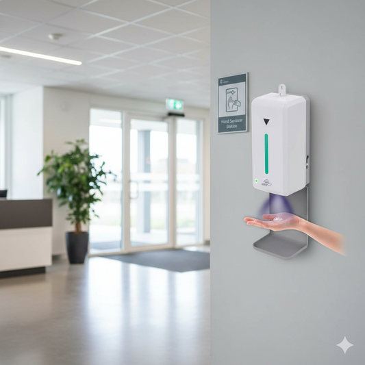 Wall Mounted Automatic Soap and Sanitizer Dispenser