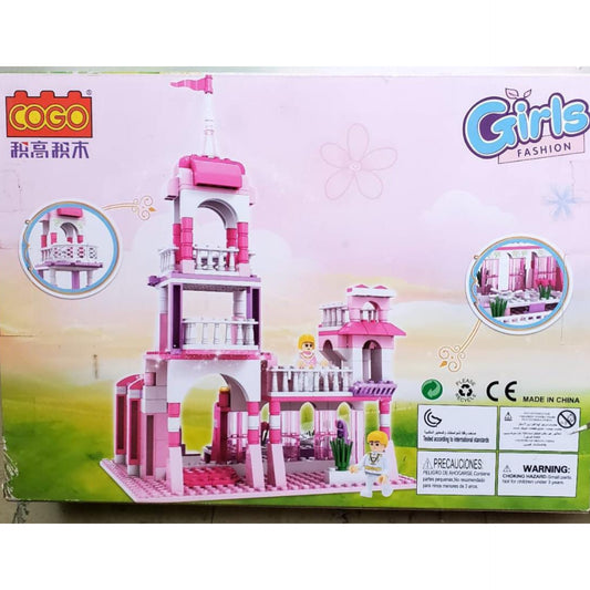 274 bricks castle building blocks 3D construction