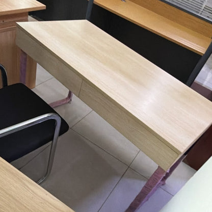 1.2M Wooden Desk with Two Drawers
