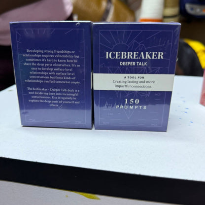 Ice breaker starter pack cards