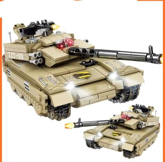 Kids  lego tank blocks