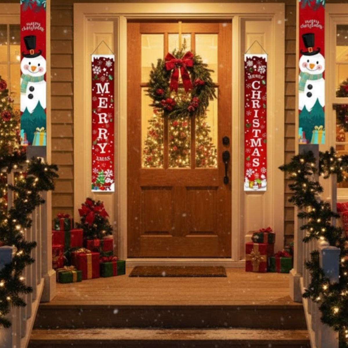 Christmas banners