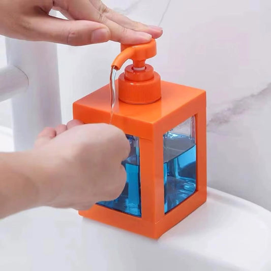 500ml clear plastic soap dispenser -