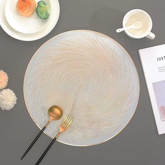 6 Pc round table mats